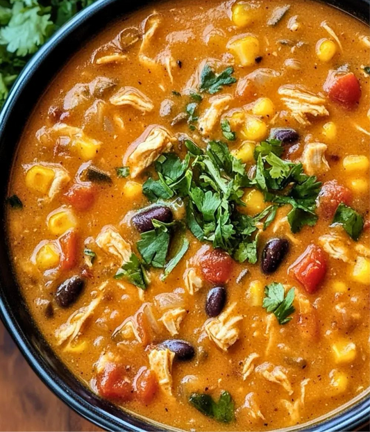 Baja Chicken Enchilada Soup