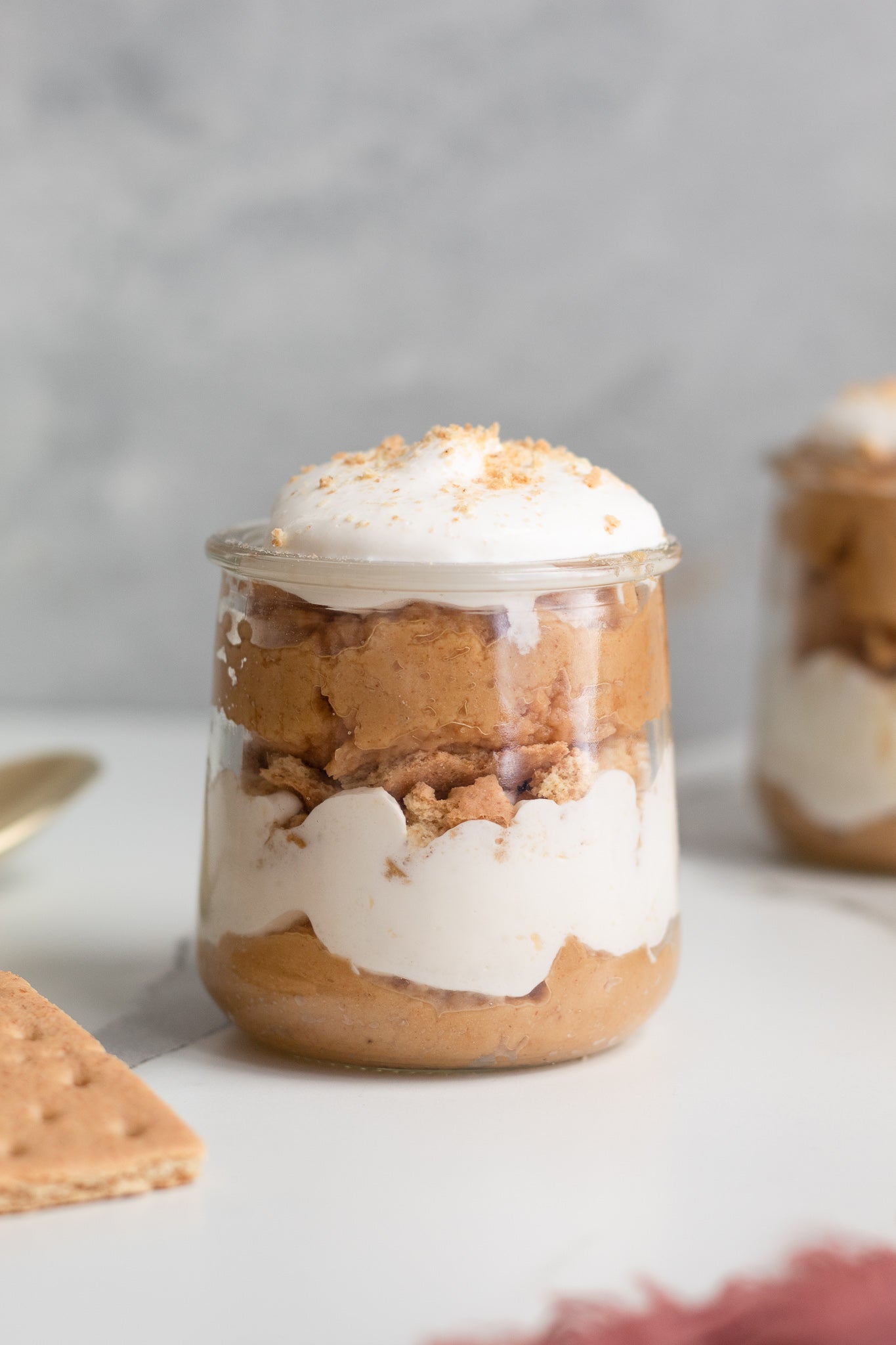 Nutter Butter Cookie Protein Parfait